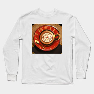 Coffee Cafeteria Vintage Retro Since Long Sleeve T-Shirt